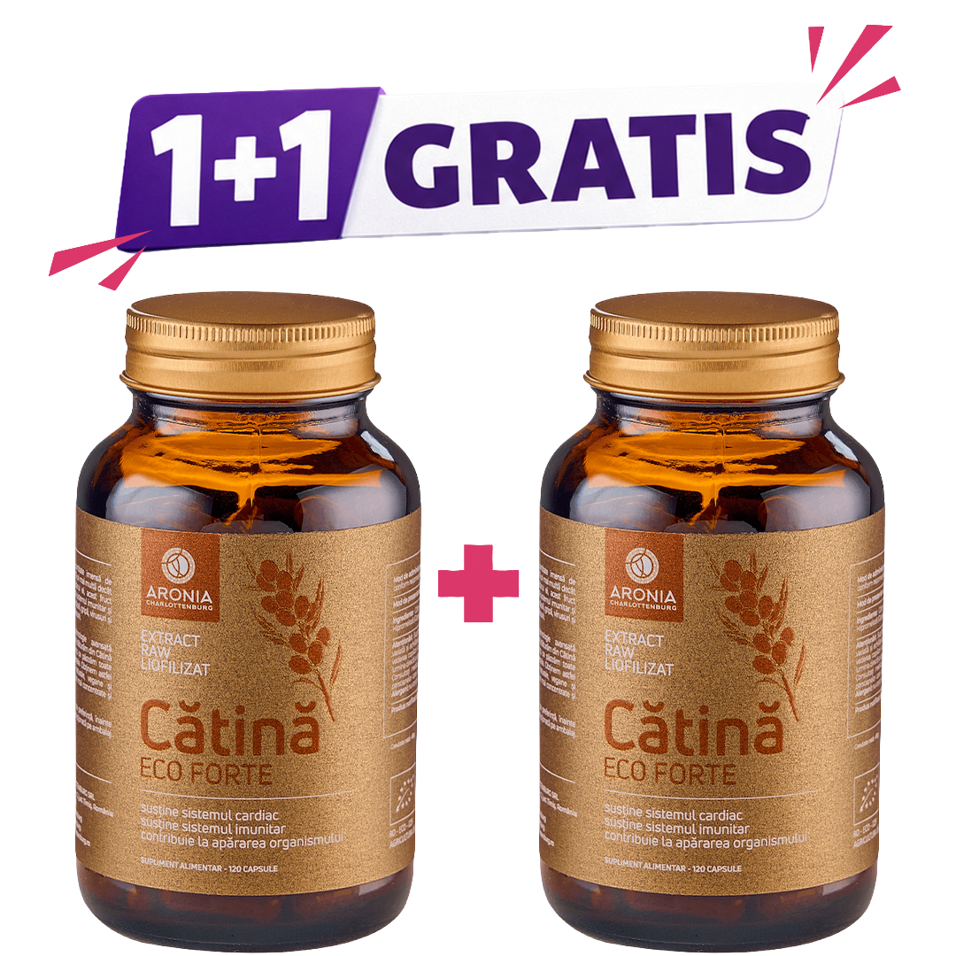 Cătină Forte 120 Capsule RAW ECO (RO-ECO-029)