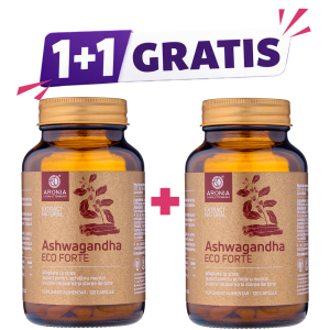 Oferte de Vară la Suplimente Naturale cu Aronia - Ashwagandha ECO Forte 120 Capsule - oferte de vara de la Aronia Charlottenburg