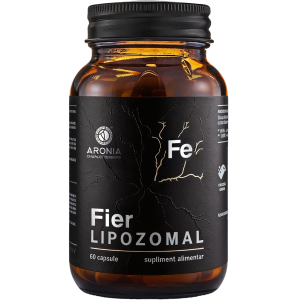 Black October - Fier Lipozomal la 25mg — 60 capsule cu capacitate de absorbție de peste 99% în organism - Promotie