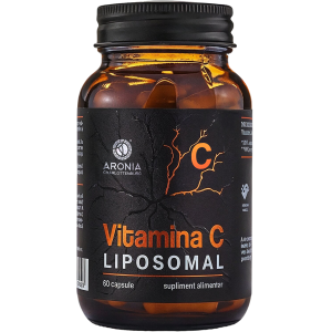 Vitamina C Lipozomală la 1000mg — 60 capsule cu capacitate de absorbție de peste 99% în organism