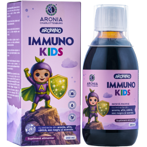 Immuno Kids 200ml — o formulă unică din 5 superfructe minune pentru susținerea imunității celor mici