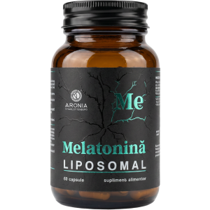 Black October - Melatonină Lipozomală — 60 capsule pentru somn profund și odihnitor, cu capacitate de absorbție de peste 99% în organism - Promotie