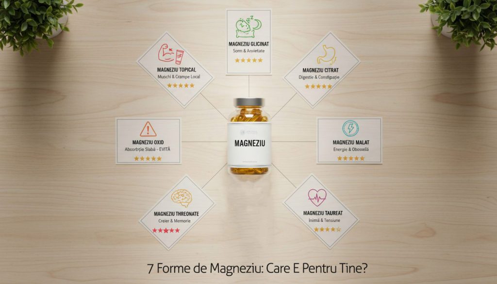 Cel mai bun magneziu: cum alegi forma potrivită pentru tine