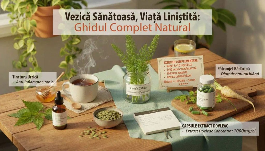 Cu ce medicament naturist se tratează incontinența urinară?