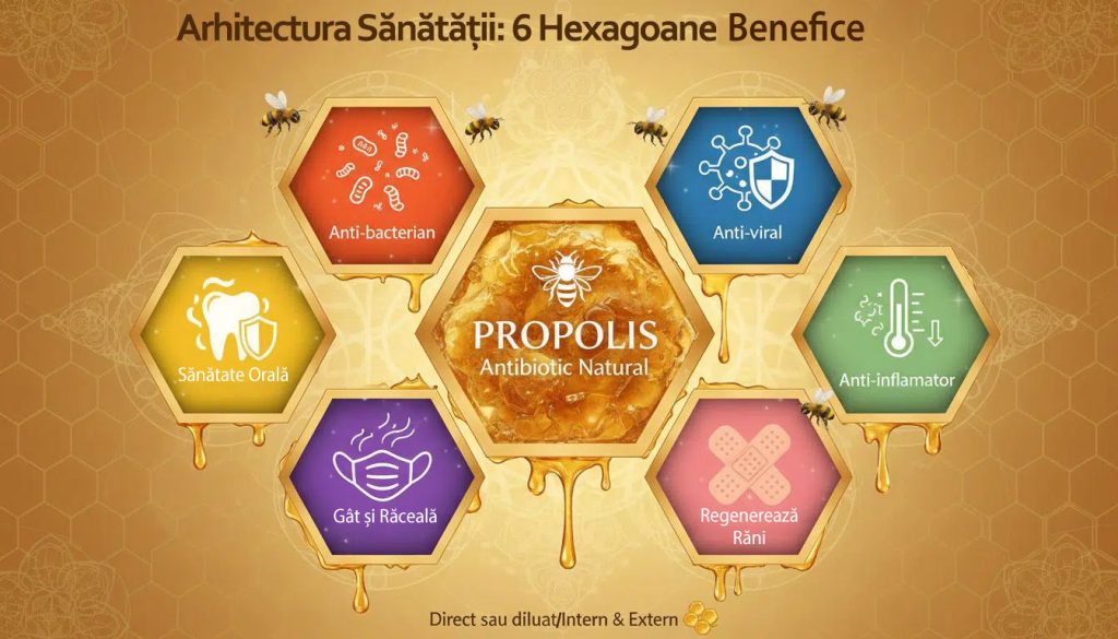 Tinctura de propolis beneficii: antibiotic natural cu efecte uimitoare