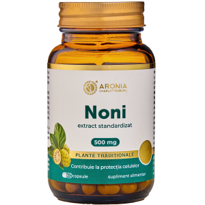 Oferte de Vară la Suplimente Naturale cu Aronia - Noni 500 mg — 60 capsule cu extract concentrat din fructe de Noni pentru susținerea respirației, celulelor și imunității  |  Plante Tradiționale - oferte de vara de la Aronia Charlottenburg