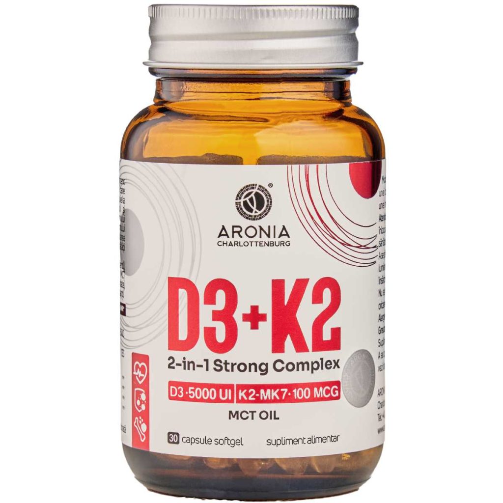 2. vitamina d3 si k2 beneficii supliment D3+k2 Strong Complex