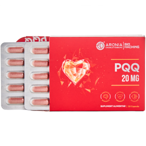 PQQ la 20 mg — 30 capsule care susțin sănătatea celulelor, performanța cognitivă și energia durabilă |  Bio Hacking