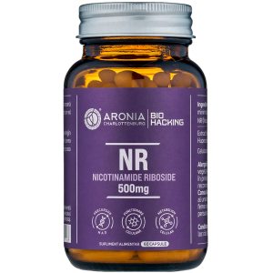 NR la 500 mg — 60 capsule care susțin energia celulară, funcțiile cognitive și îmbătrânirea sănătoasă | Bio Hacking