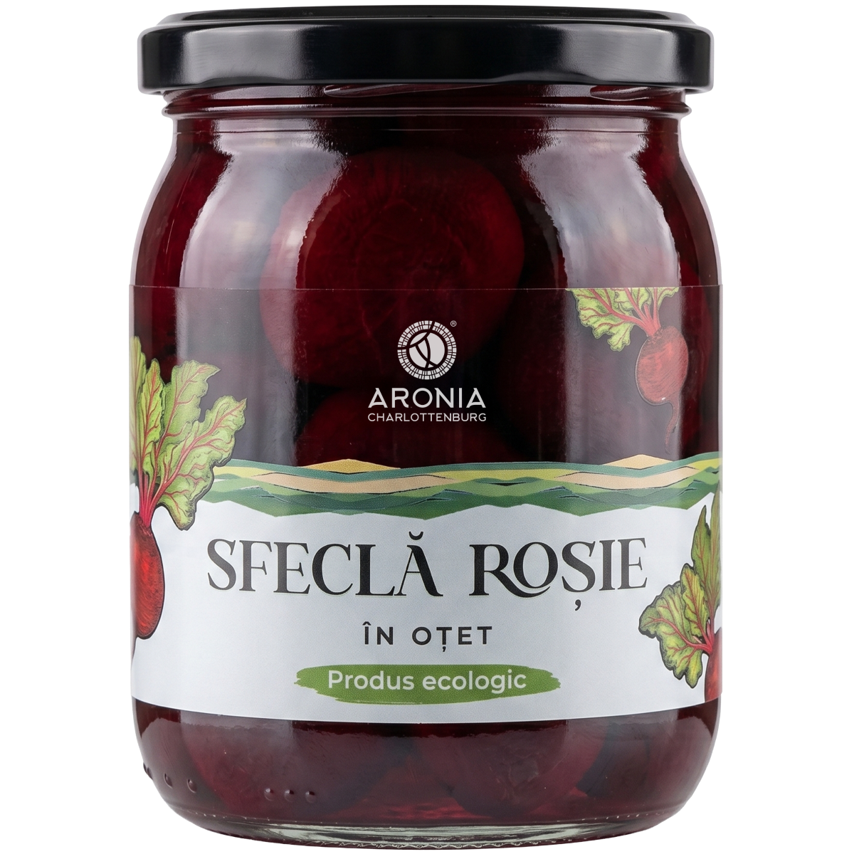 Sfeclă Roșie în oțet 100% naturală și ecologică la 520g