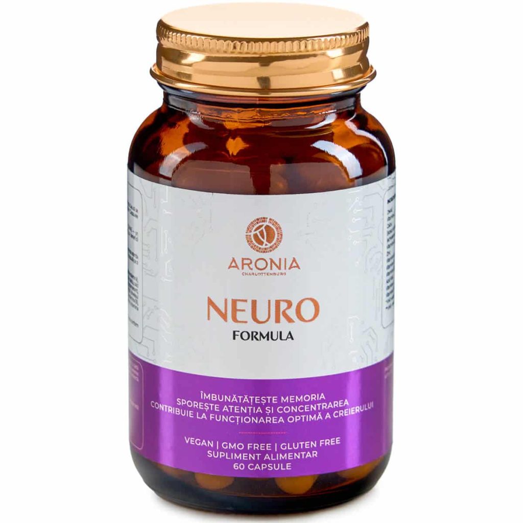 1. Neuro Formula — 60 capsule cu beneficii pentru creier