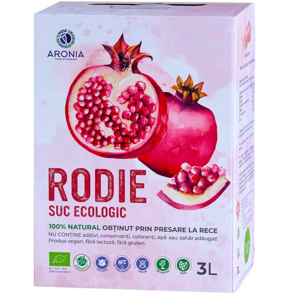 2. Cum cresc trombocitele prin alimentatie Cutie cu Suc de Rodie 3L ECO