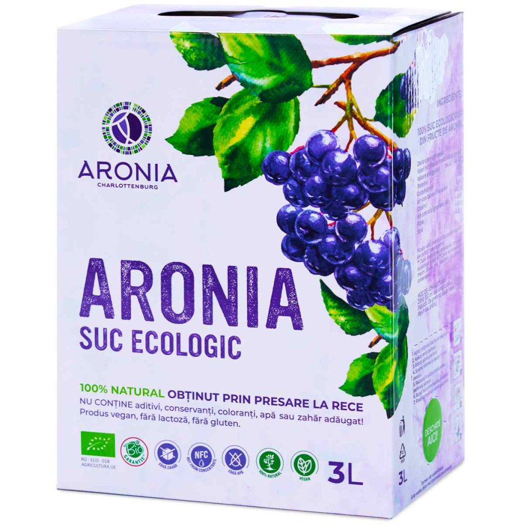 2. Intinderea musculara si efortul fizic Cutie cu Suc de Aronia 100% Natural, Ecologic 3L