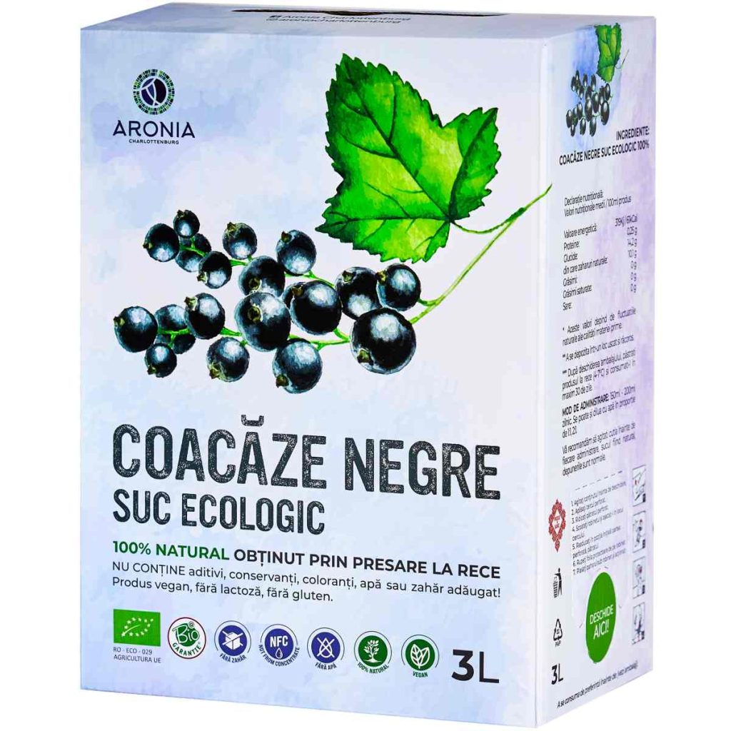 2. Miodezopsiile, tratament si remedii naturiste metode de ameliorare Cutie cu Suc Coacaze Negre 3L ECO
