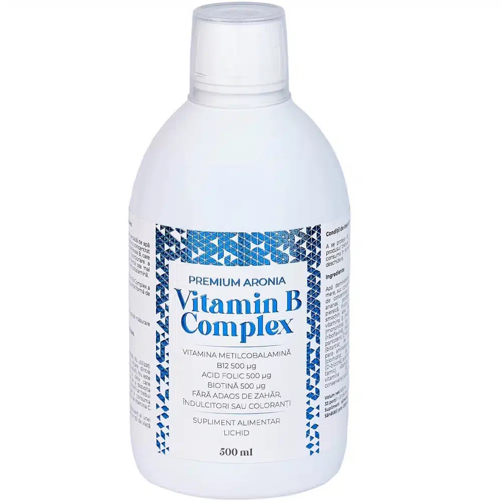 3. Simptome si semne (Aronia Premium Aronia Vitamin B Complex 500ml)