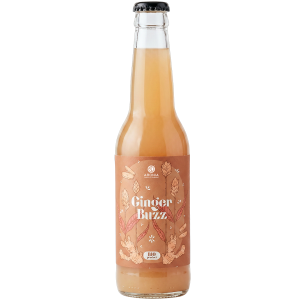 Ginger Buzz — Suc de Măr, Ghimbir și Curcuma 330ml ECO