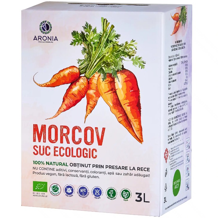 1. Suc de Morcovi 100% Natural si Ecologic la 3L