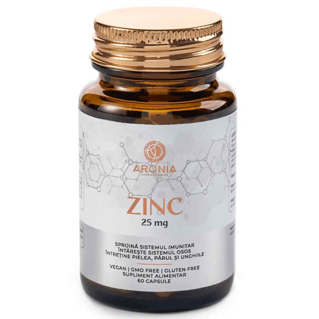 2. Ce este boala Wilson si cum afecteaza metabolismul cuprului Zinc 25 mg, 60 Tablete