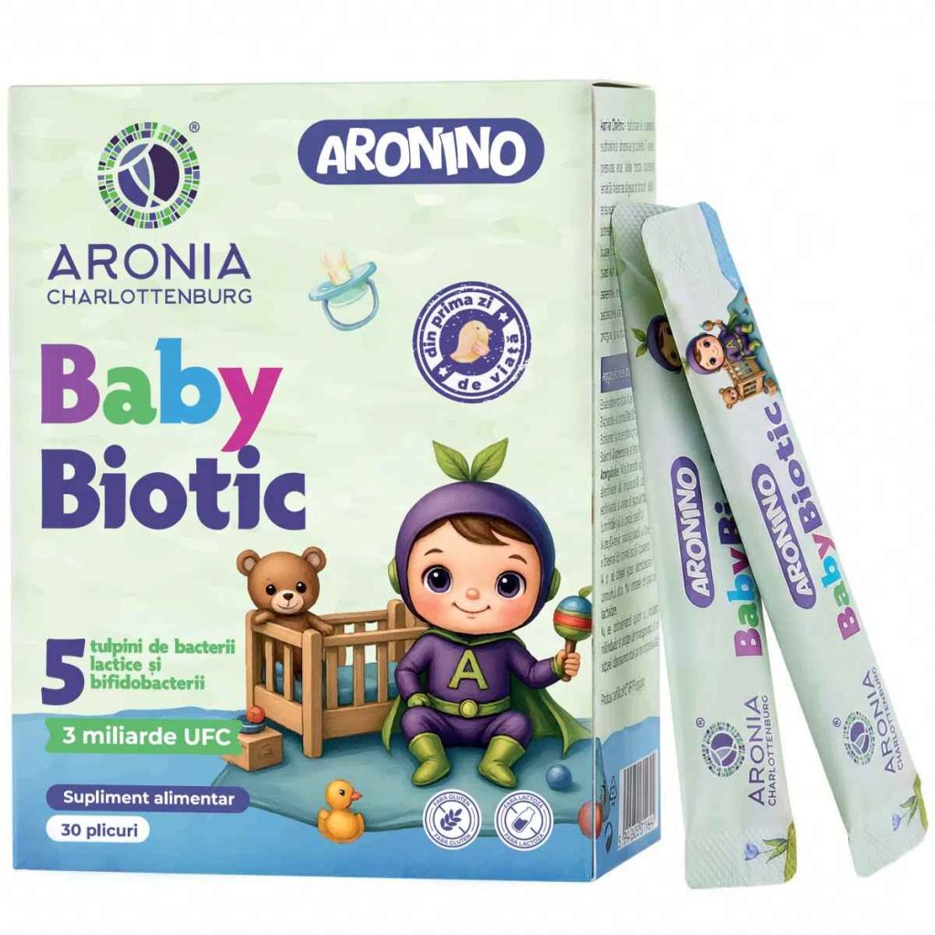 2. Ce este intoleranta la lactoza la bebelusi Aronino Baby Biotic — 5 probiotice care sustin digestia, flora intestinala si imunitatea bebelusilor