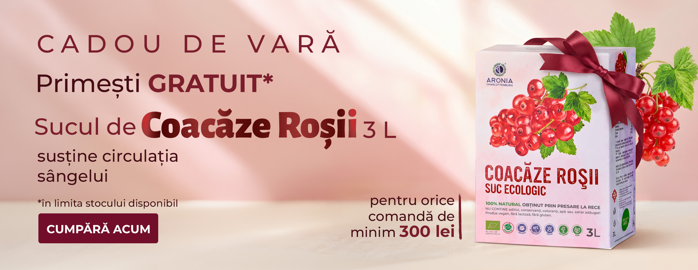 Promotie cocaze rosii
