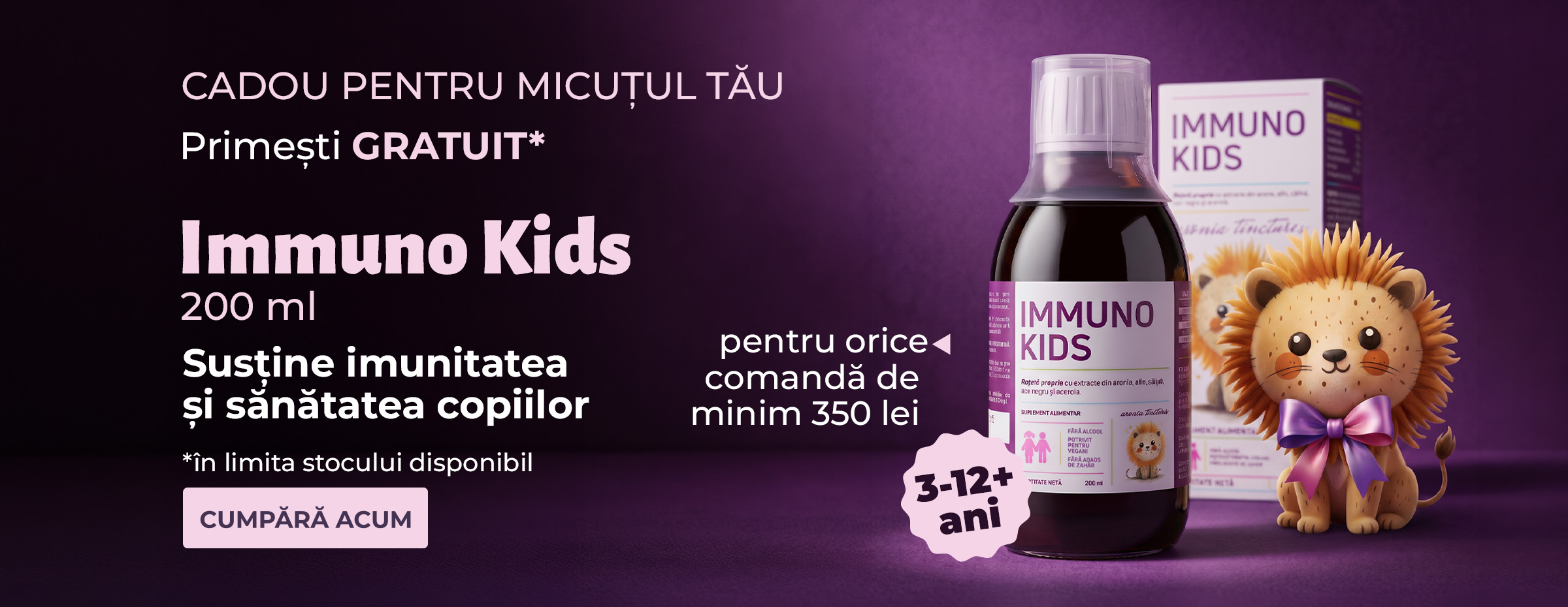 Immuno Kids 200 ml – Cadou
