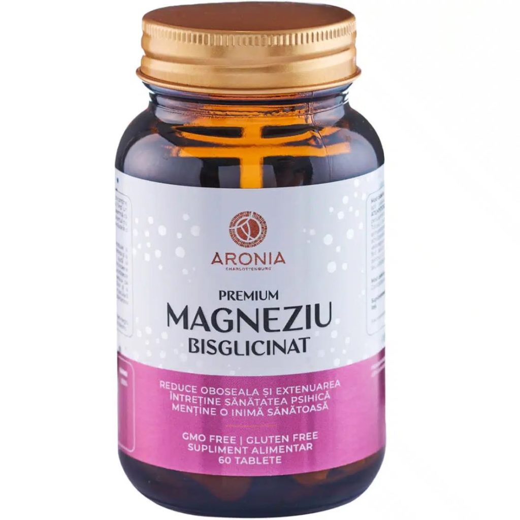 3. Simptomele sindromului de realimentare (Aronia Premium Magneziu Bisglicinat 60 Tablete)