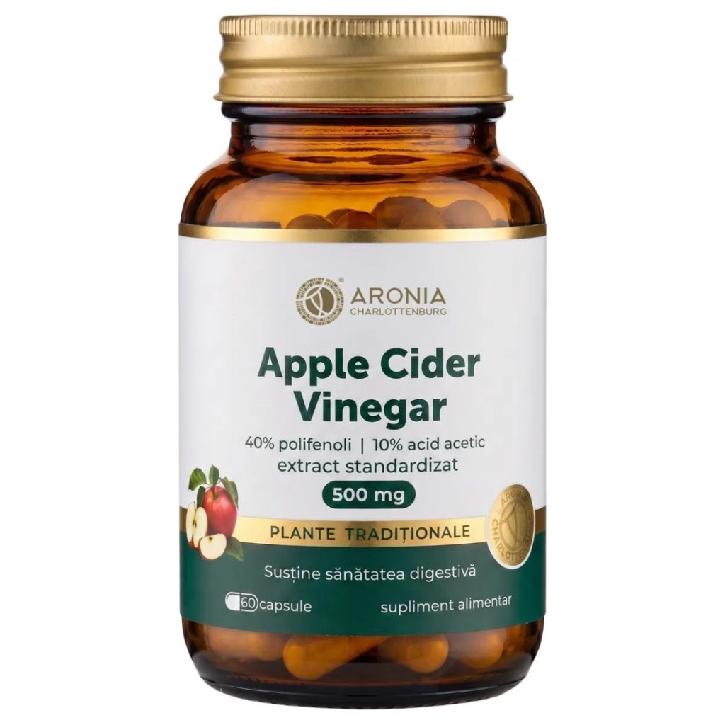1. Ce este otetul de mere (Aronia Apple Cider Vinegar 500mg)