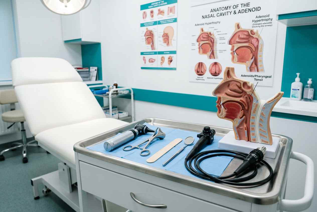 1. Hipertrofie adenoidiana instrumente medicale ORL