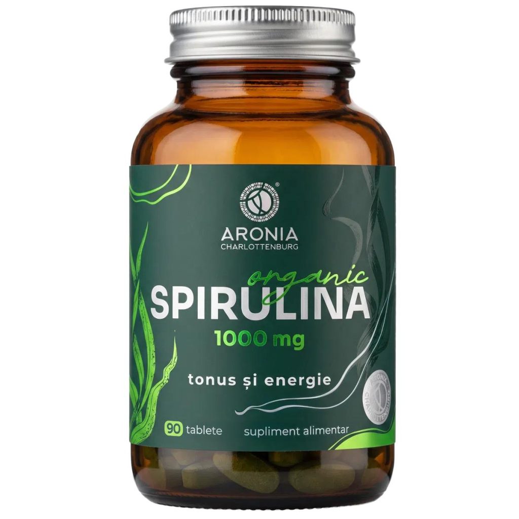 2. Ce este spirulina si ce contine Spirulina Organica 1000 mg — 90 tablete