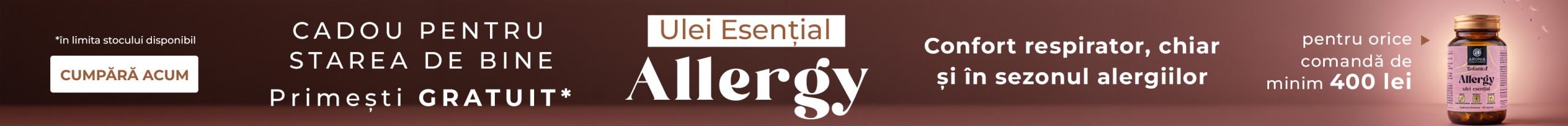 Cadou: Ulei Esențial Allergy