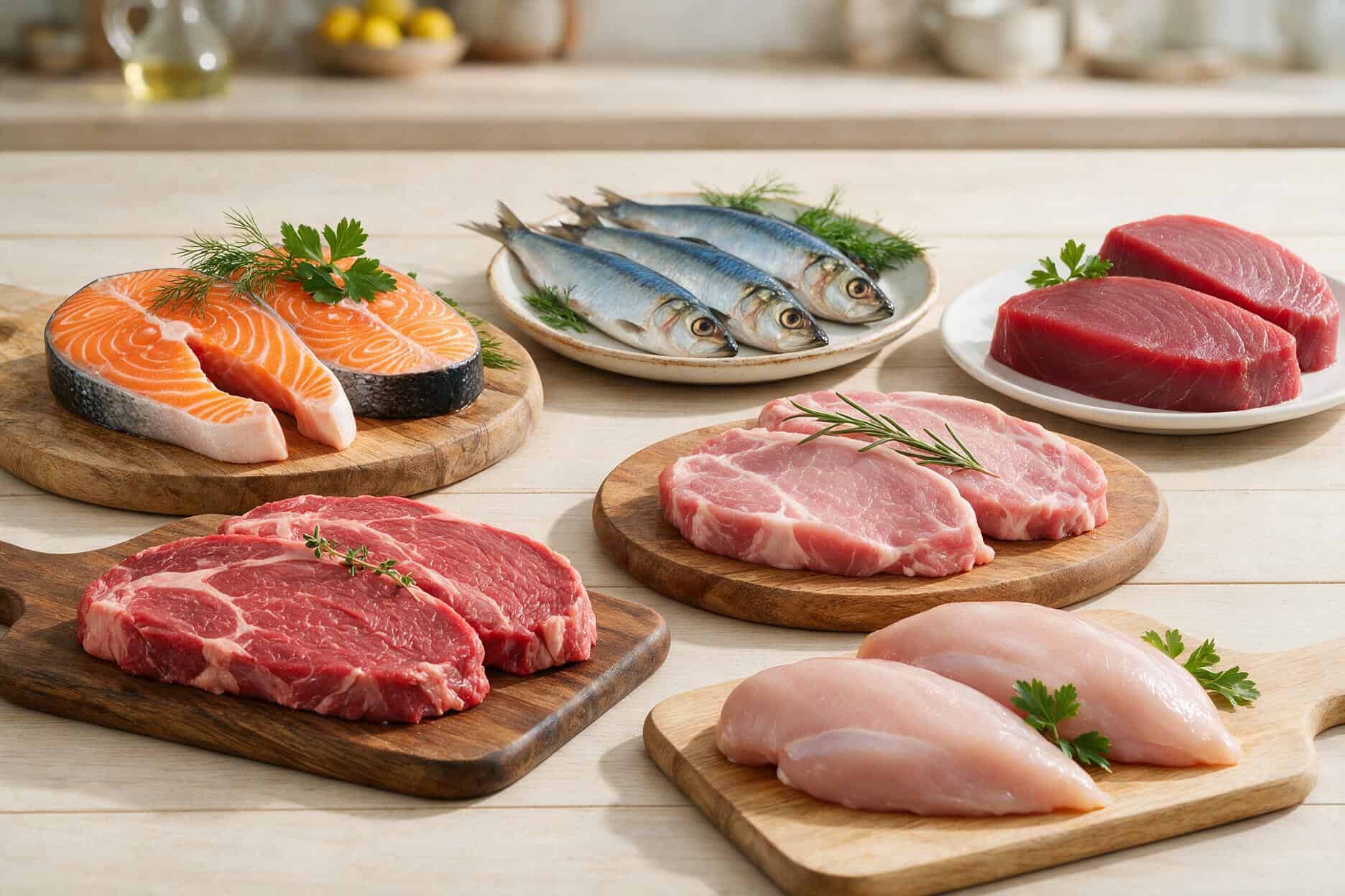 Alimente bogate in creatina