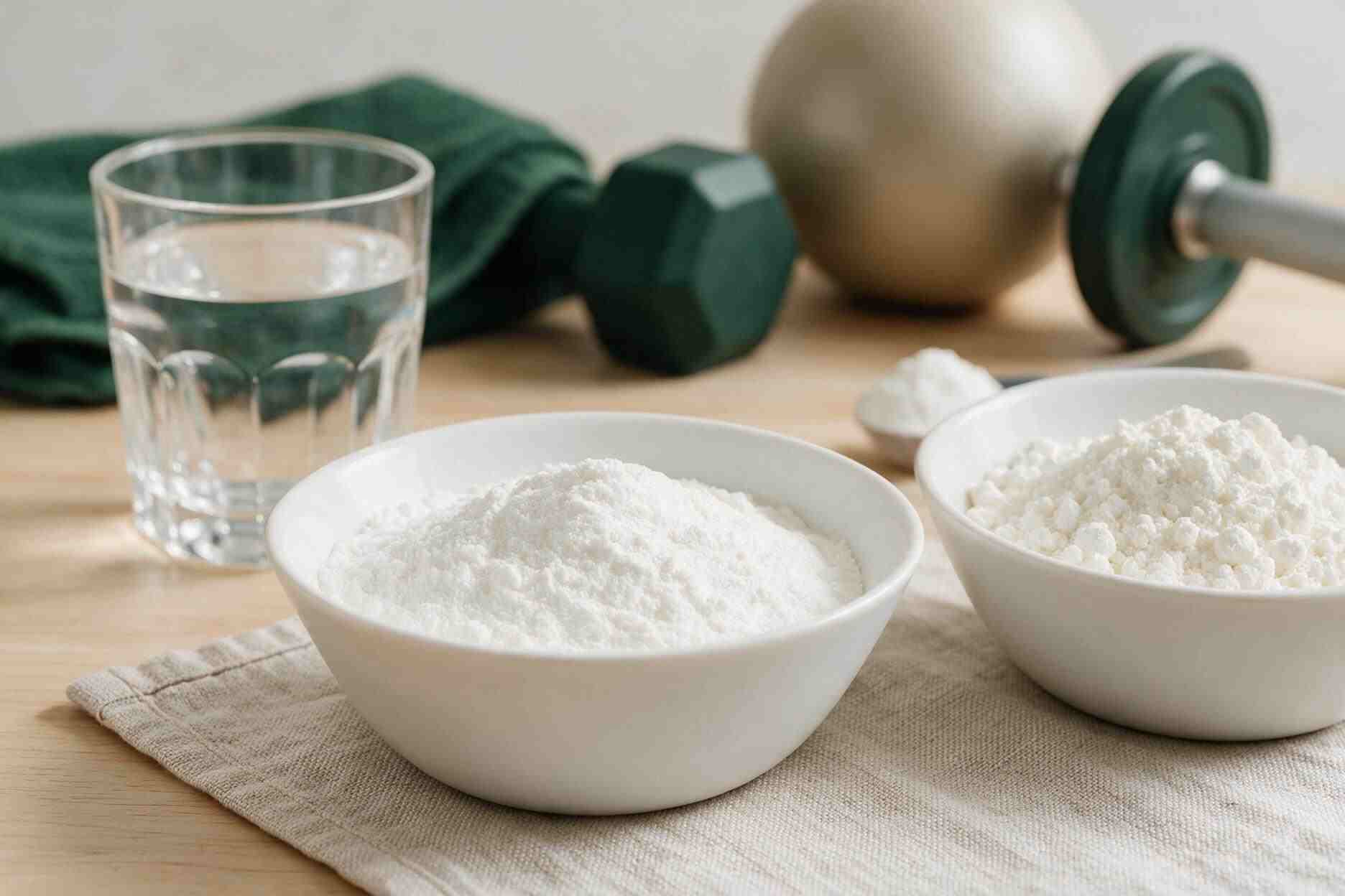Creatina HCL vs creatina monohidrata ce alegi pentru antrenamente