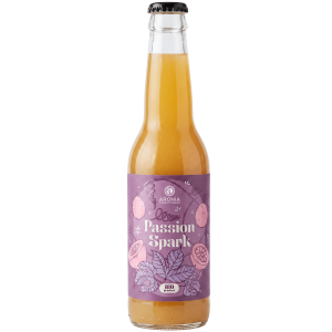 Passion Spark — Suc de Măr și Fructul Pasiunii 330 ml ECO