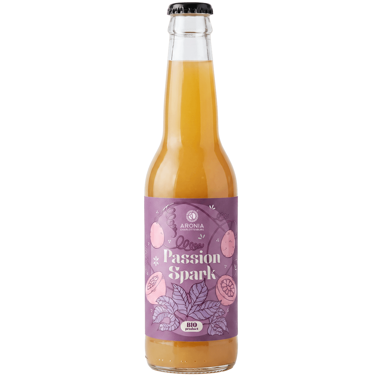 Passion Spark — Suc de Măr și Fructul Pasiunii 330 ml ECO
