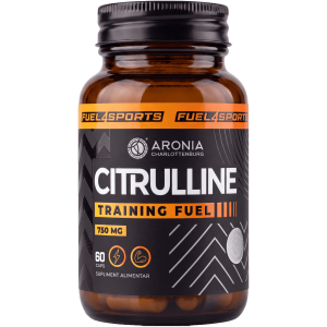 Citrulline 750 mg – 60 de capsule cu L-Citrulină 100% pură, pentru antrenamente intense de la început până la final | FUEL4SPORTS