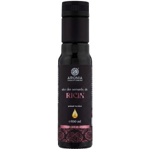 Ulei de Ricin 100 ml — 100% pur, natural și presat la rece