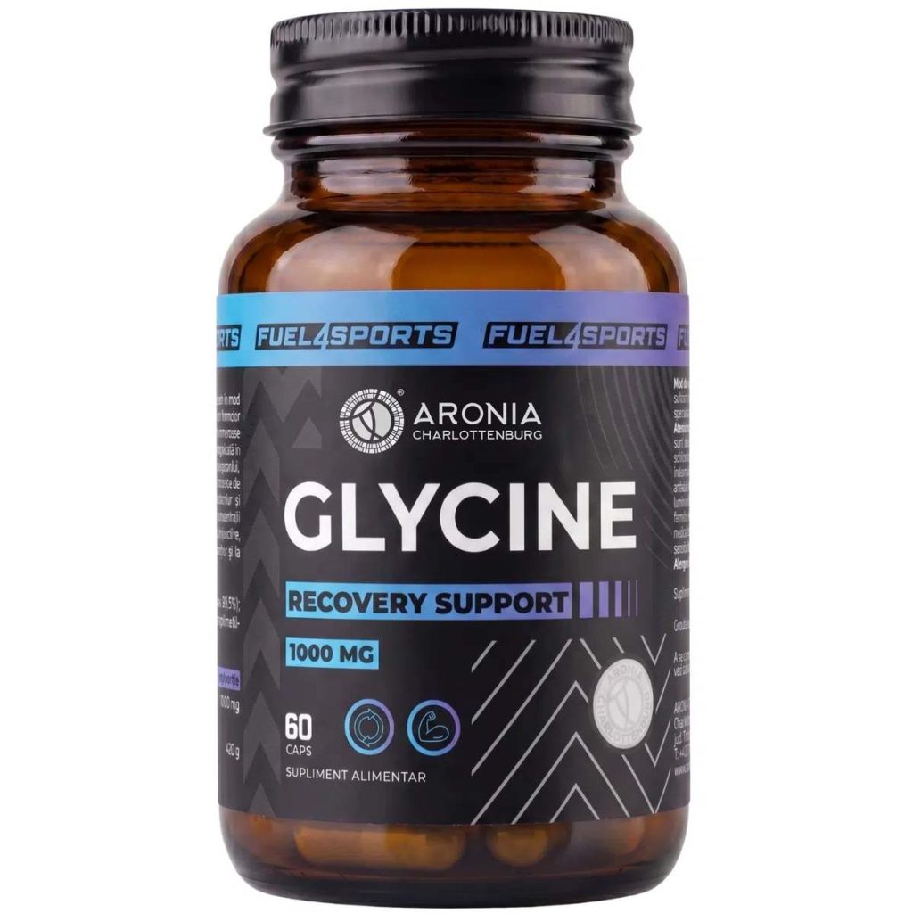 2. Ce este glicina si la ce ajuta in organism Glycine 1000 mg – 60 de capsule cu Glicina