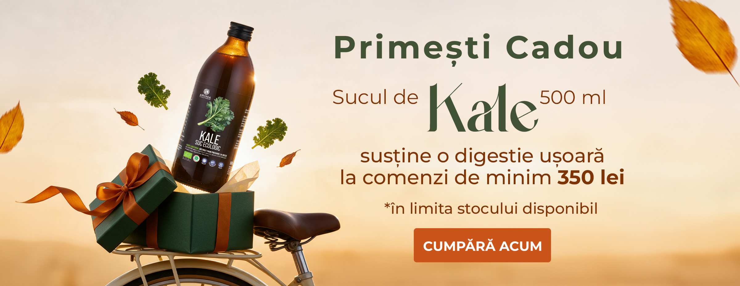 Cadou: Suc de Kale 500 ml