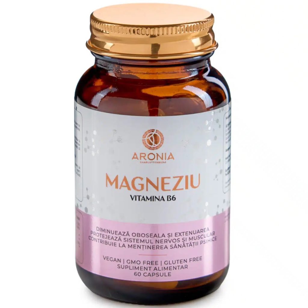 7. Magneziu 375mg cu Vitamina B6