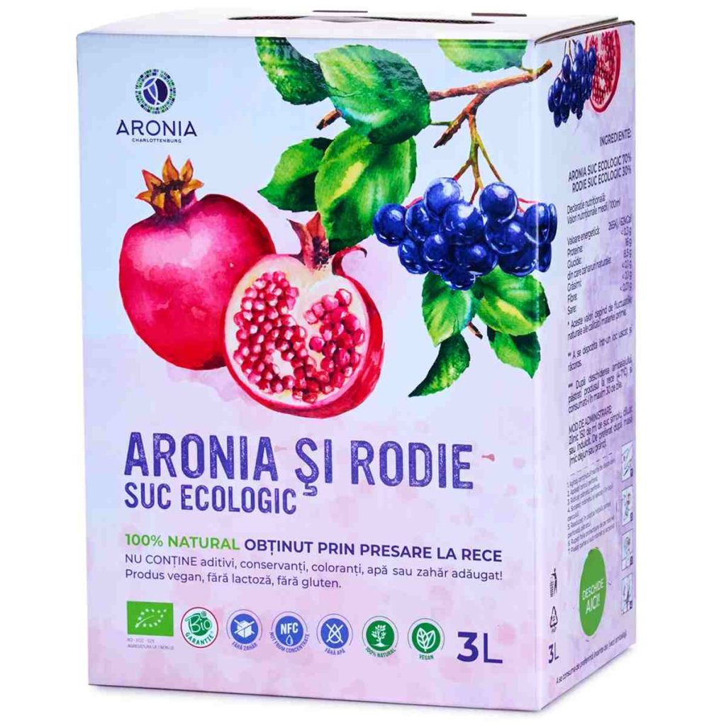 Sucul de Aronia și Rodie 3L ECO