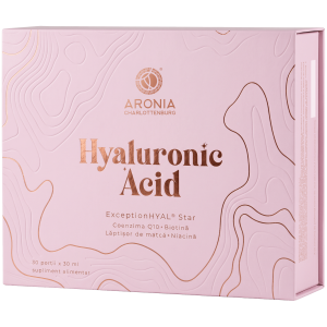 Hyaluronic Acid — eleganță în 30 de sticluțe cu ExceptionHYAL® Star, pentru hidratarea și frumusețea pielii
