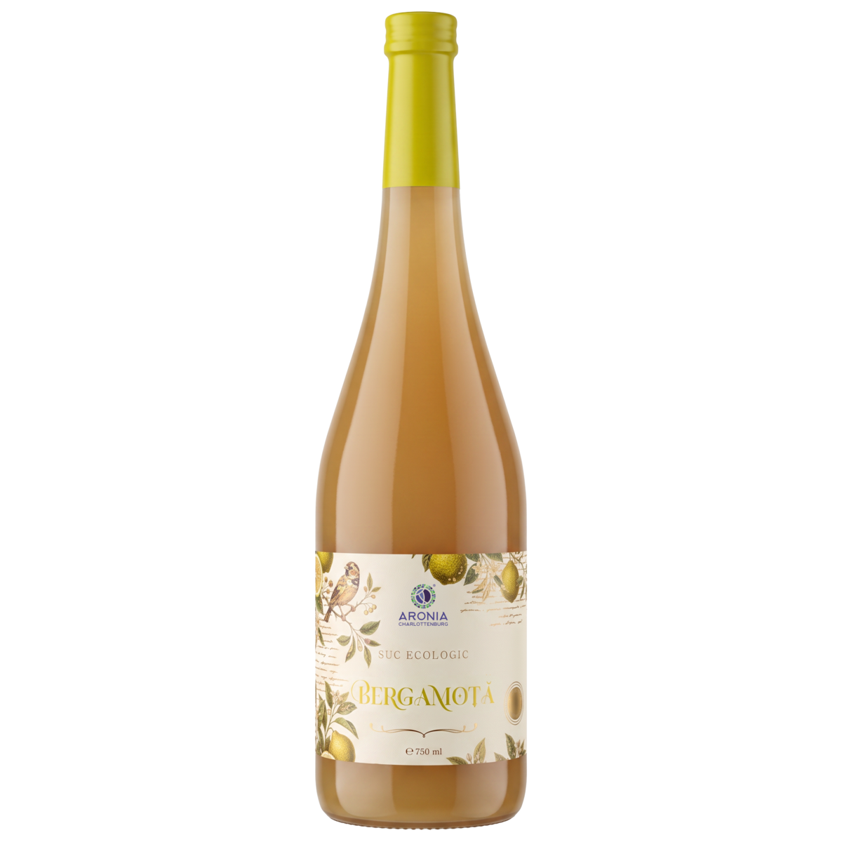 Suc de Bergamotă 750 ml — 100% natural, ecologic și intens