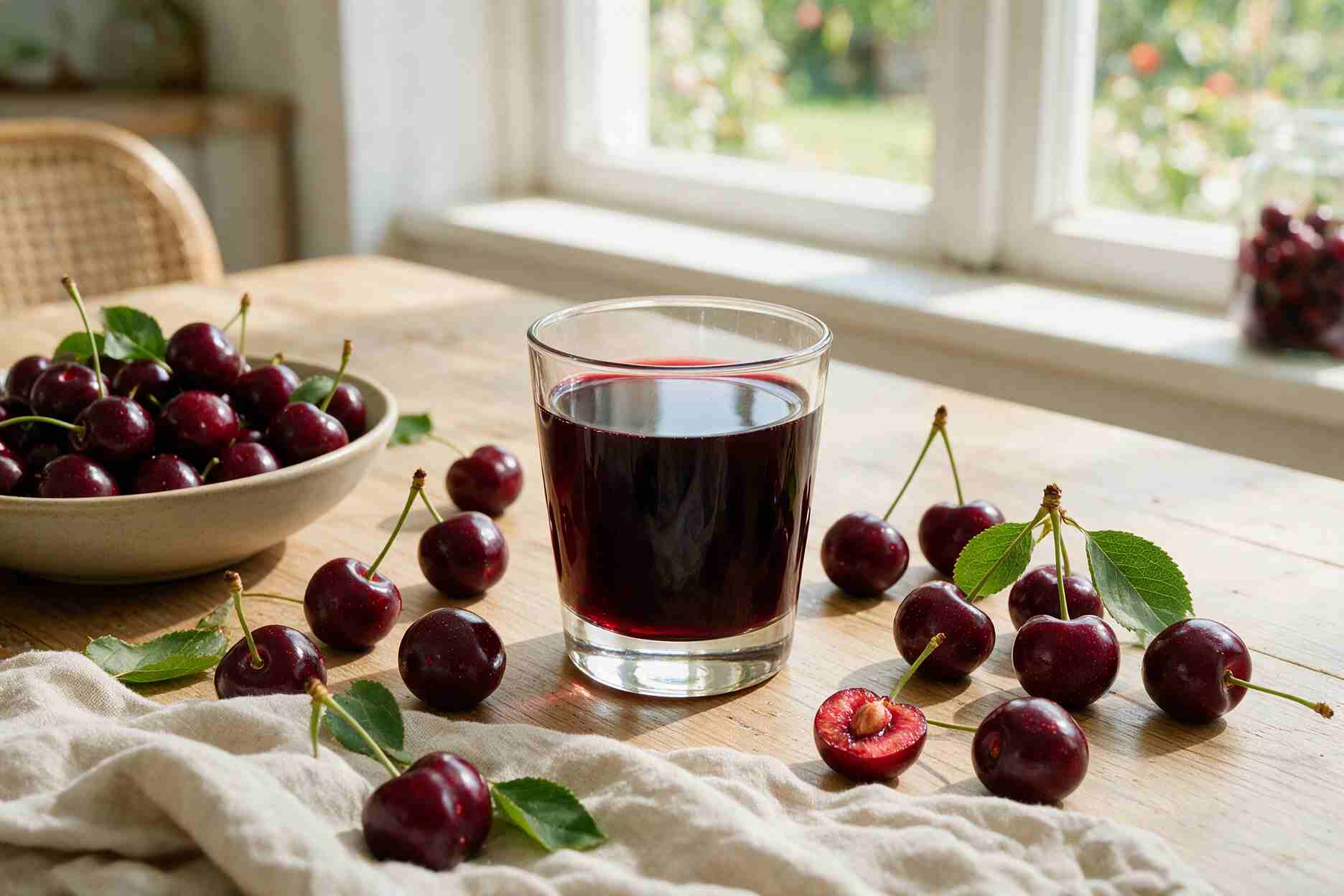 Visinele beneficii, moduri de consum si ce trebuie sa stii despre sucul de visine