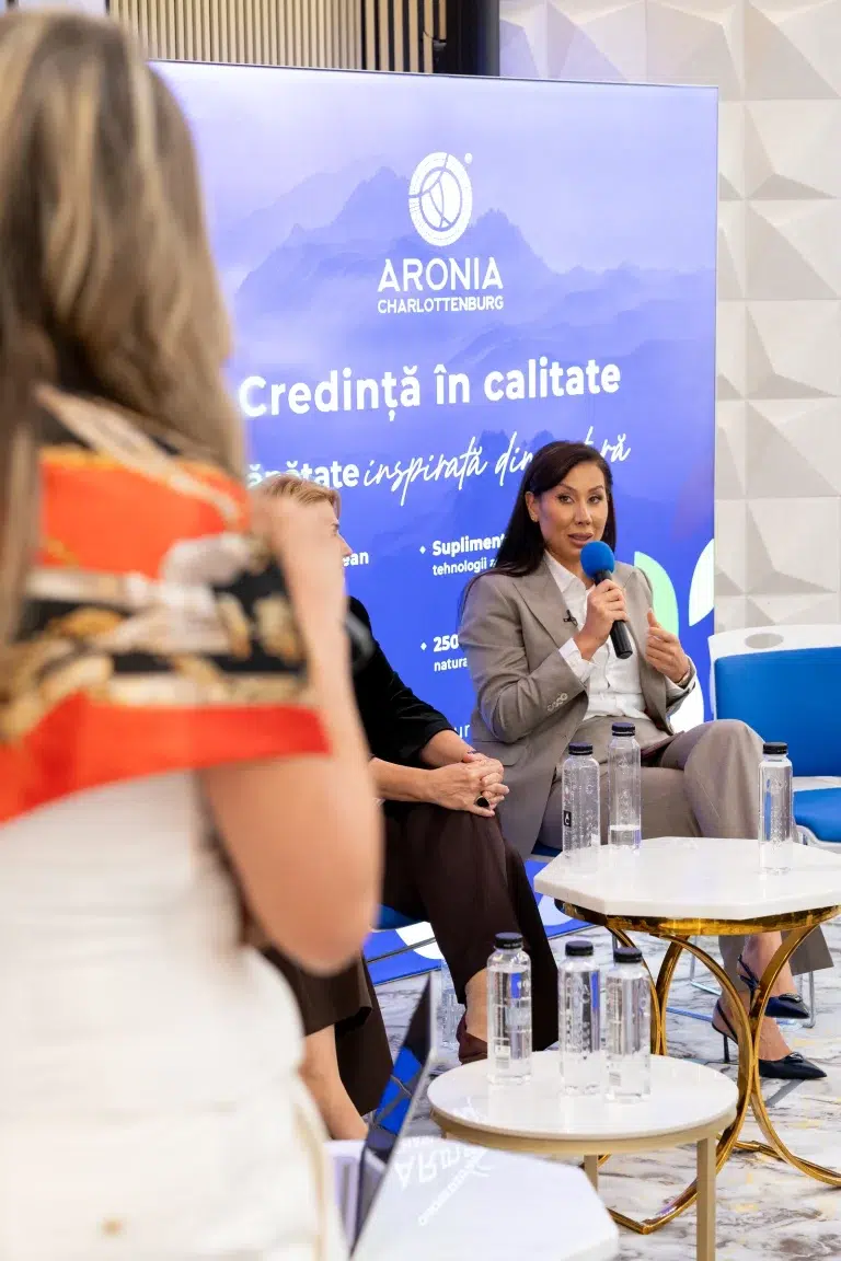 Anca Țîrcuș, CEO Aronia Charlottenburg, vorbind la Business Days Cluj